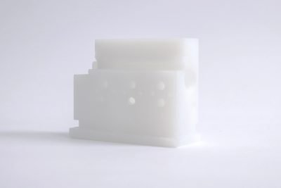 CNC'd nylon 6 part