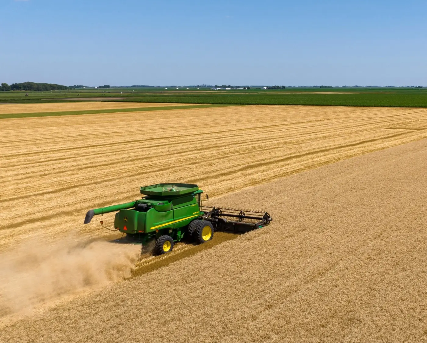 Photo of industrial machinery in action